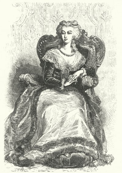 Marie Antoinette, Queen Consort of Louis XVI of France by Alphonse Marie de after Neuville